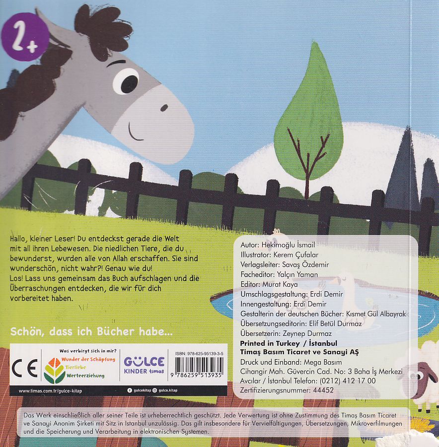 Tiere auf dem Bauernhof - Suche und Finde