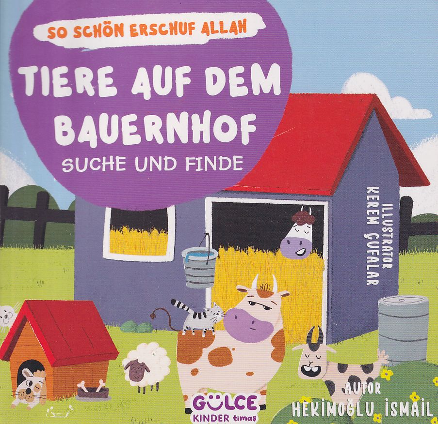 Tiere auf dem Bauernhof - Suche und Finde