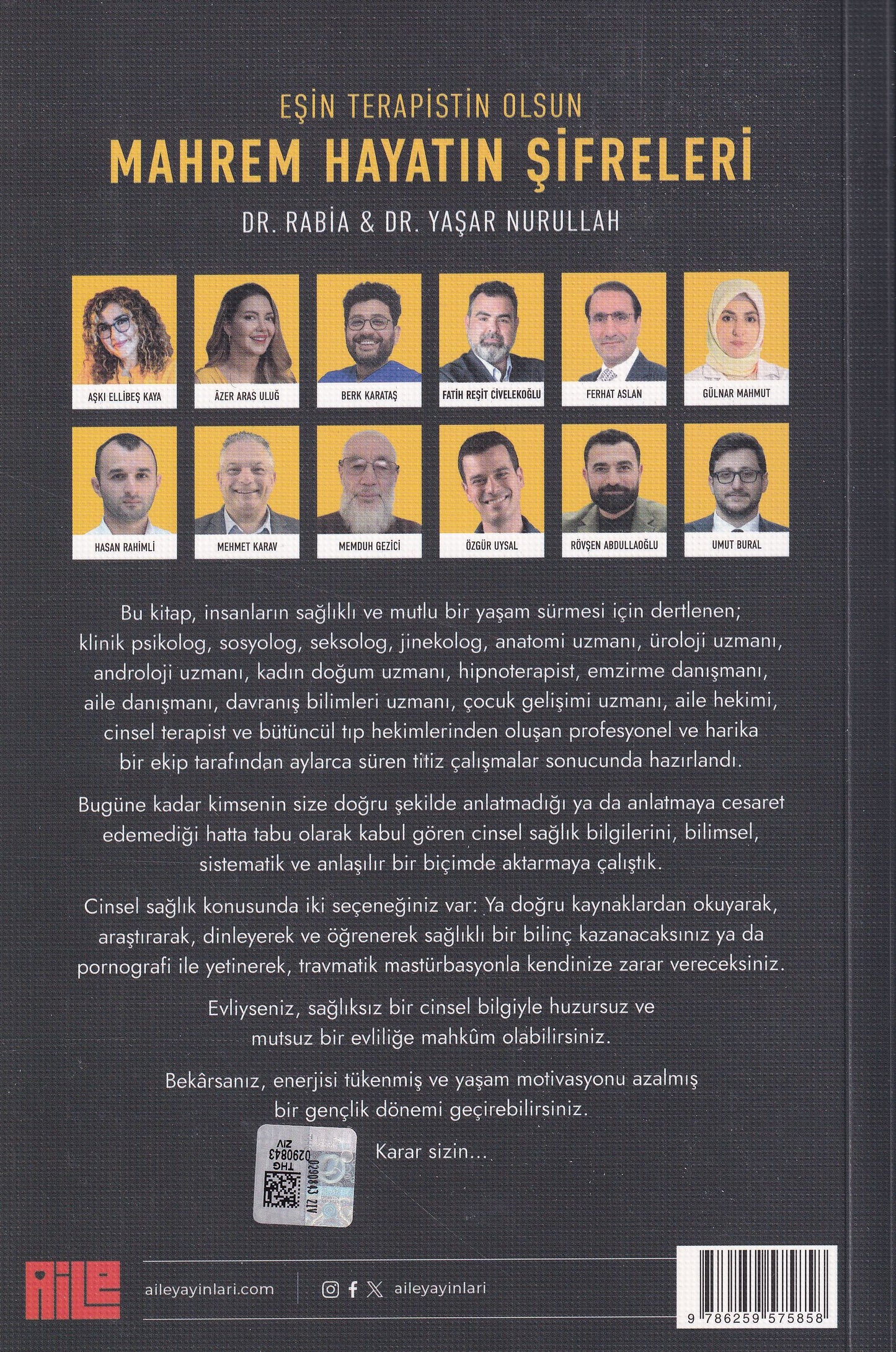 Mahrem Hayatın Şifreleri (Eşin Terapistin Olsun)