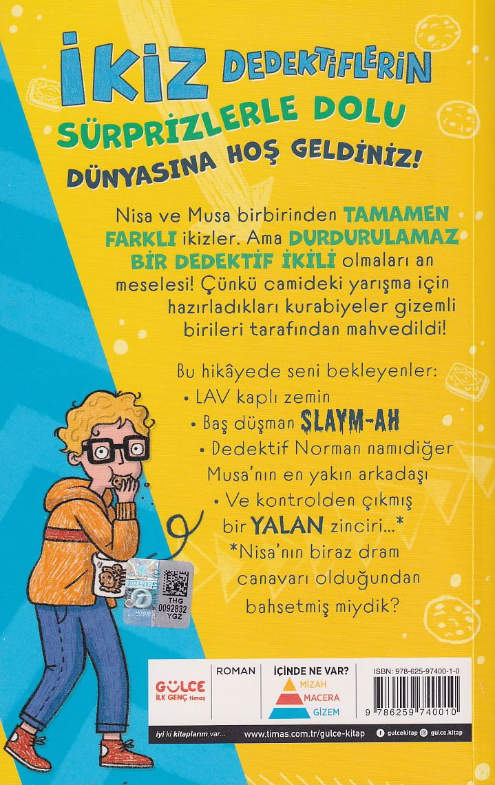 İkiz Dedektifler Yalanlar Gerçekler ve Kurabiyeler