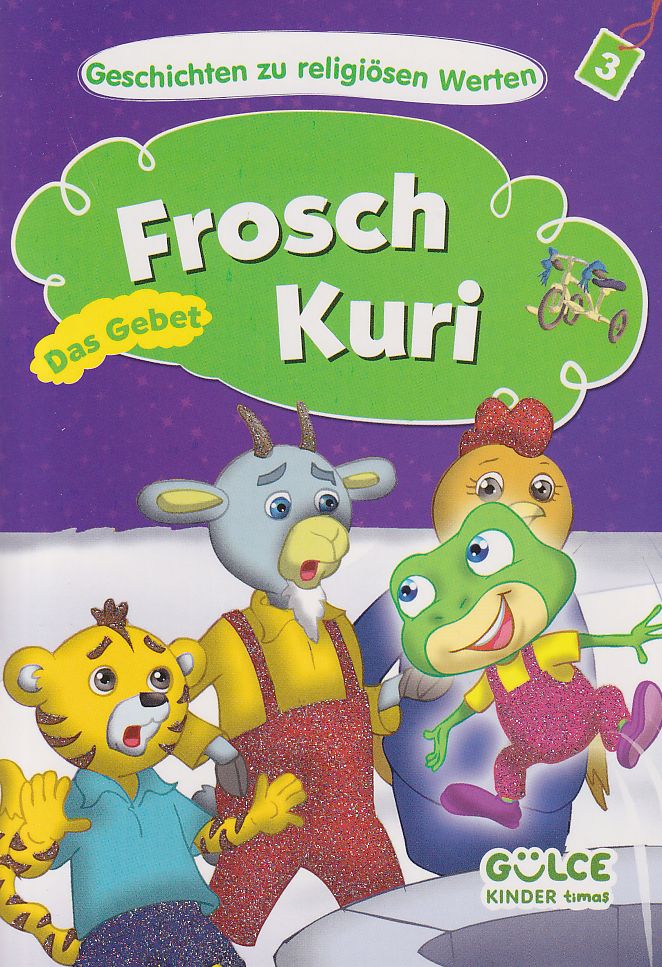 Frosch Kuri-das Gebet