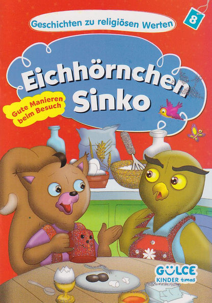 Eichhörnchen Sinko Gute Manieren Beim Besuch