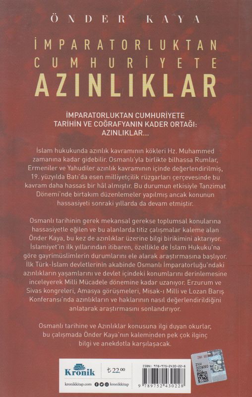 Imparatorluktan Cumhuriyete Azinliklar