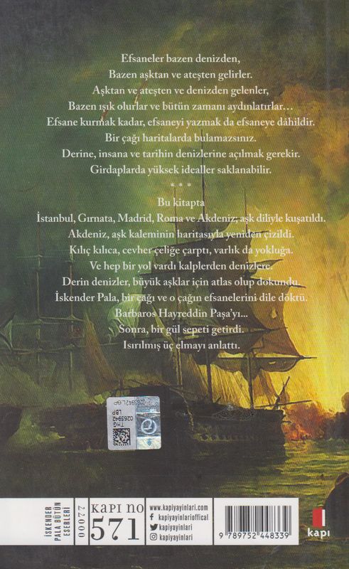 Efsane Bir Barbaros Romanı cep