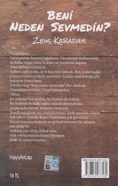 Beni Neden Sevmedin?