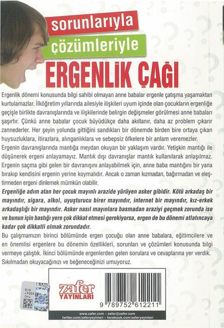 Sorunlariyla Cözümleriyle Ergenlik Cagi