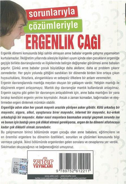 Sorunlariyla Cözümleriyle Ergenlik Cagi