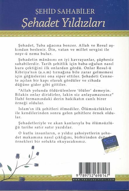 Sehid Sahabiler Sehadet Yildizlari