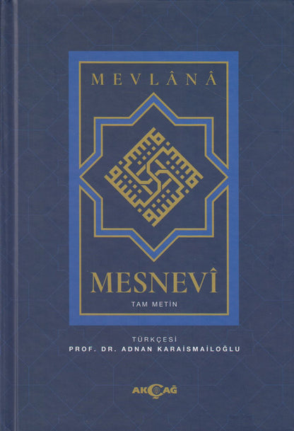 Mesnevi Mevlana Tam Metin Tek Cilt Akcag