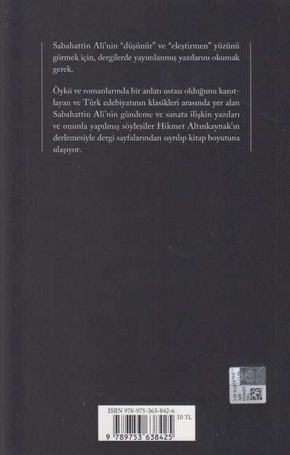 Markopasa Yazilari Ve Ötekiler