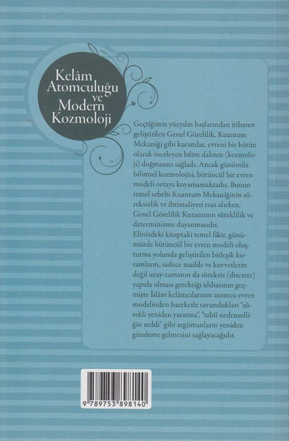 Kelam Atomculugu Ve Modern Kozmoloji