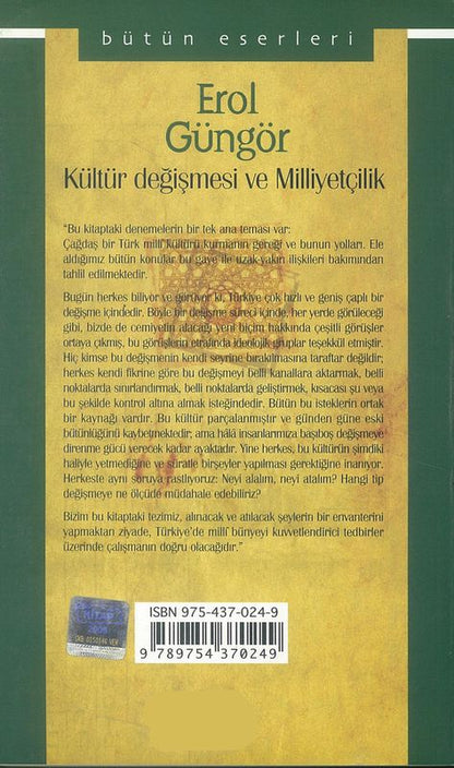 Kültür Degismesi Ve Milliyetcilik