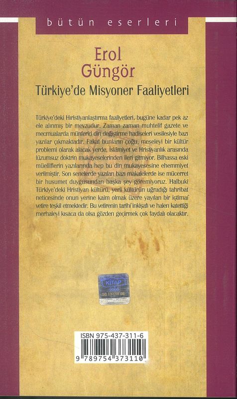 Türkiye De Misyoner Faaliyetleri