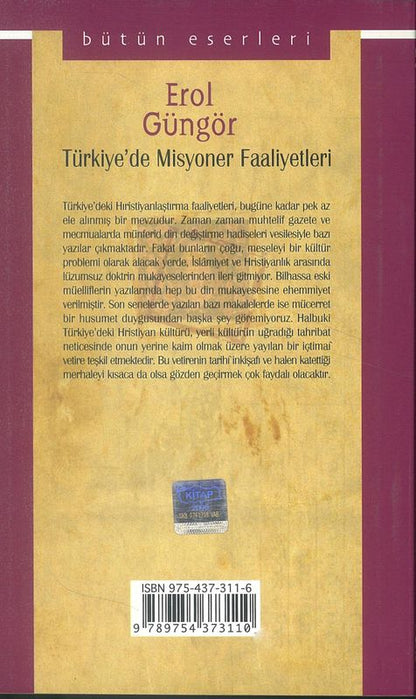 Türkiye De Misyoner Faaliyetleri