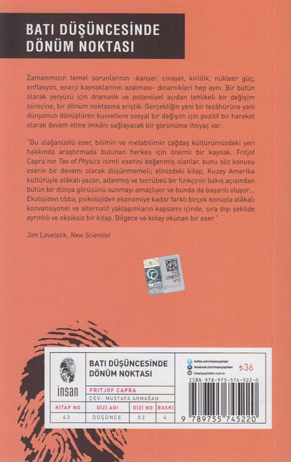 Bati Düsüncesinde Dönüm Noktasi