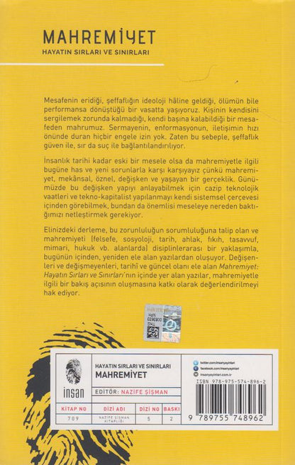 Mahremiyet Hayatin Sirlari Ve Sinirlari