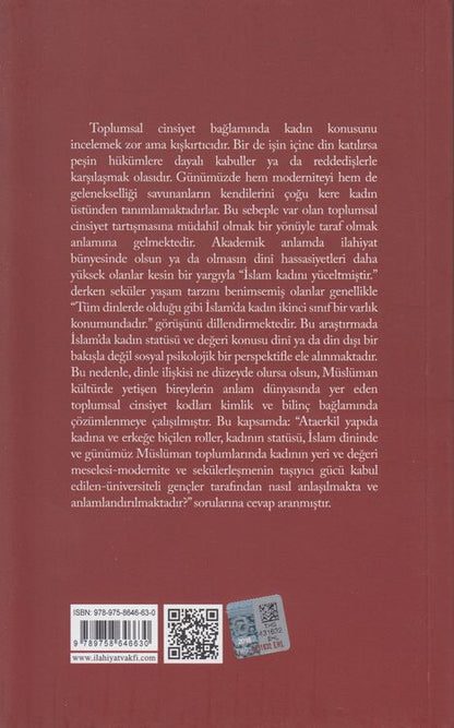 Toplumsal Cinsiyet Din Ve Kadin