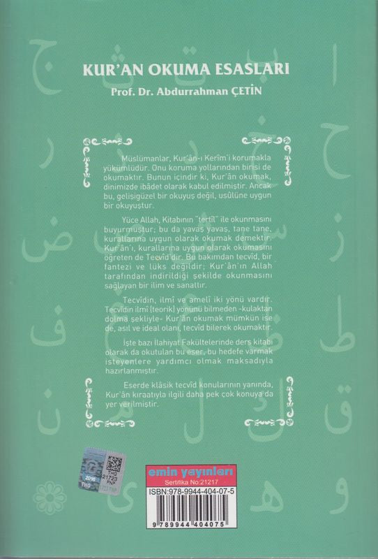 Kuran Okuma Esaslari