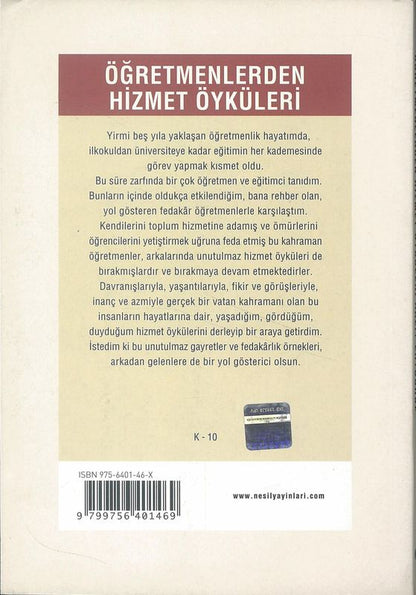 Ögretmenlerden Hizmet Öyküleri