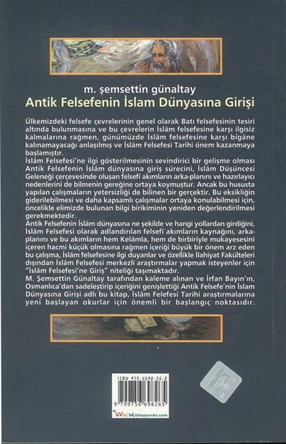 Antik Felsefenin Islam Dünyasina Girisi