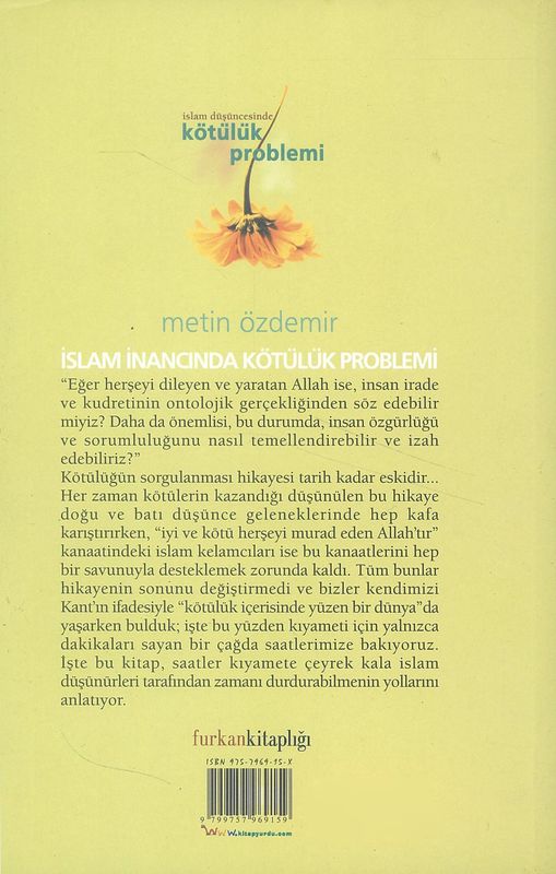 Islam Düsüncesinde Kötülük Problemi