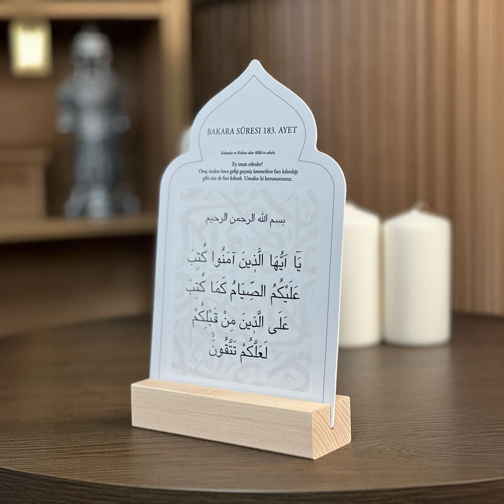 Masa Üstü Dua V 014