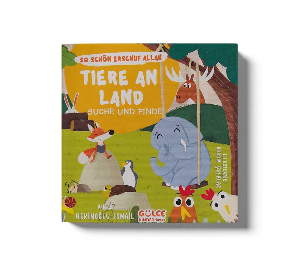Tiere an Land - Suche und Finde