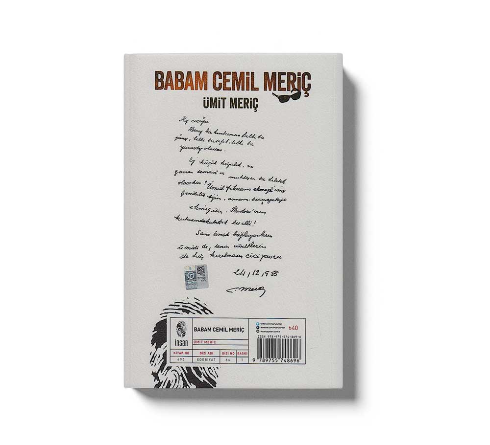 Babam Cemil Meric - Karton Kapak