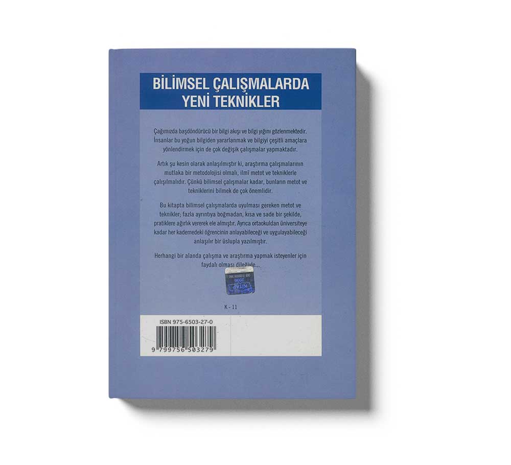 Bilimsel Çalismalarda Yeni Teknikler