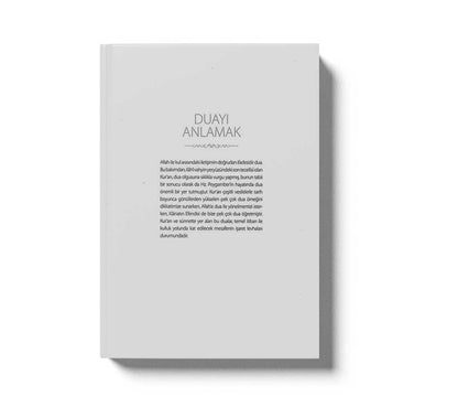 Duayi Anlamak