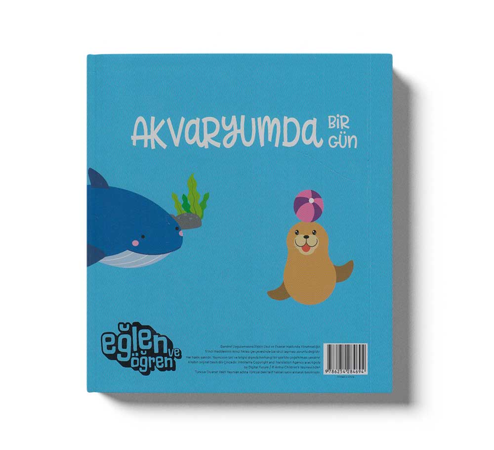 Hareketli 3D Kitap Akvaryumda Bir Gün