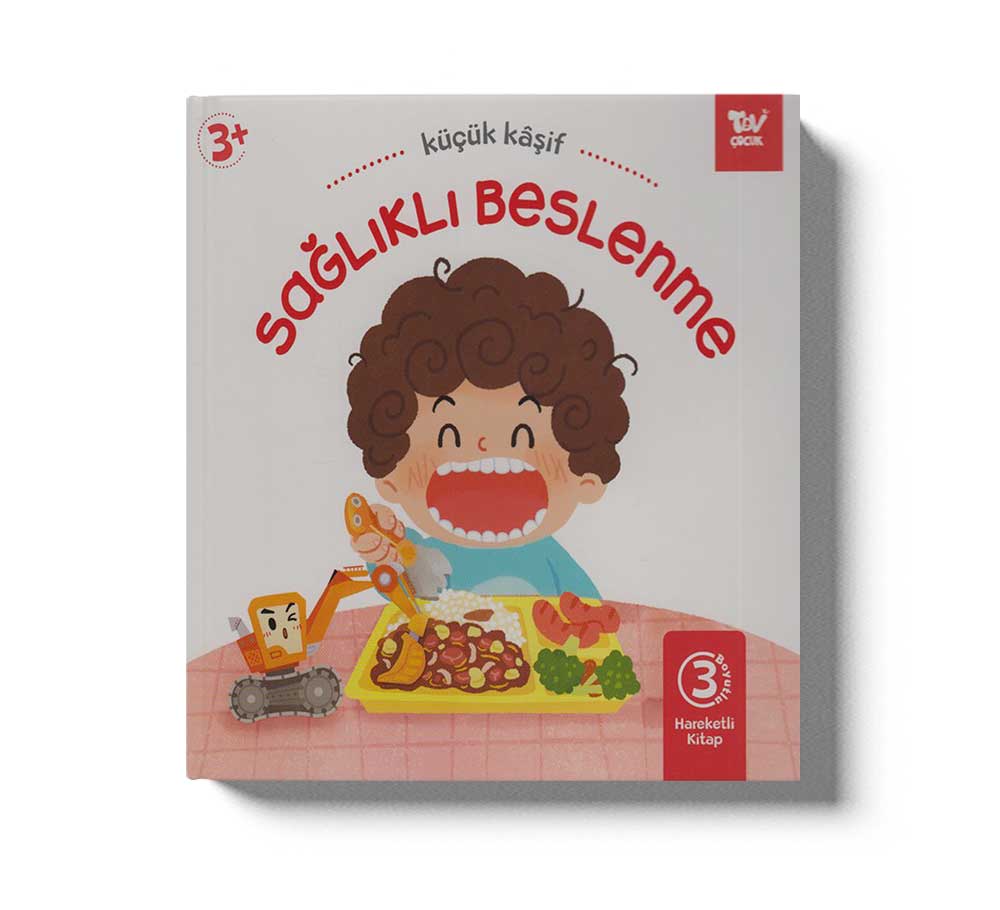 Hareketli Kitap 3d Küçük Kasif Saglikli Beslenme