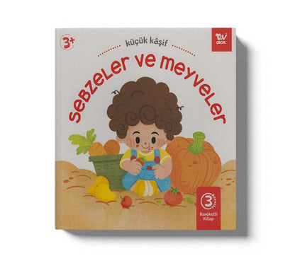 Hareketli Kitap 3d Küçük Kasif Sebzeler Ve Meyveler