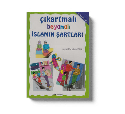 Çıkartmalı Boyamalı Islamın Şartları 5 Yaş ve Üstü