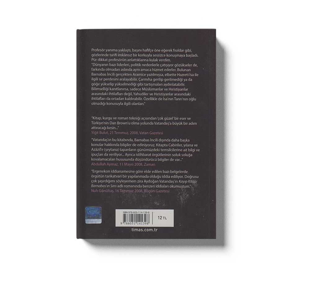 Kayip Kitap Barnabasin Sirri