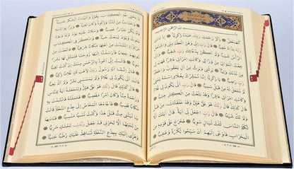 Kuranı Kerim Orta Boy Termo Deri Siyah Karekodlu
