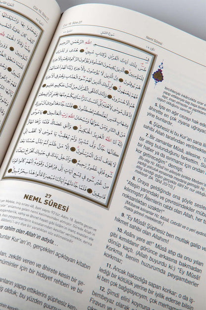 Kuran Yolu Meali Rahle Boy Dib