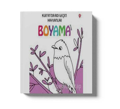 Kuranda Adi Geçen Hayvanlar Boyama Kitabi