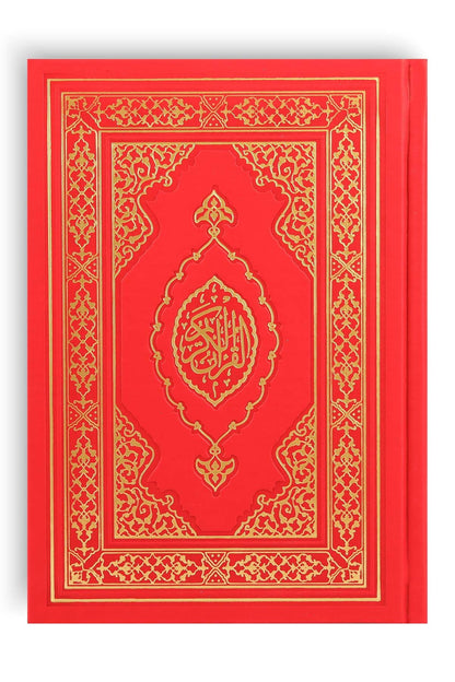 Kurani Kerim Hafiz Boy Termo Deri Kirmizi