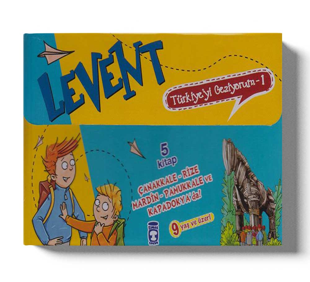 Levent Türkiyeyi Geziyorum 1 Set 1-5 Kitap