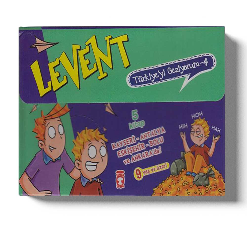 Levent Türkiyeyi Geziyorum 4 Set 1-5 Kitap