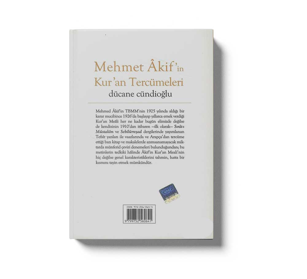 Mehmet Akifin Kuran Tercümeleri
