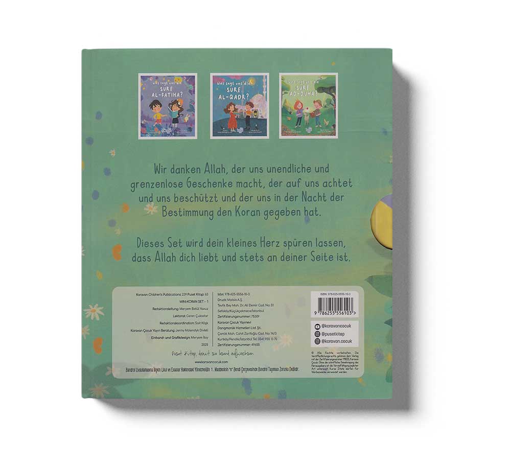 Mini Koran Set-1 ( 3 Kitap)