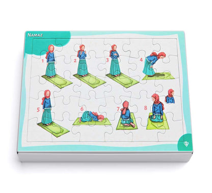 4-6 Yas Namaz Ögreniyorum Kiz 30 Parça Puzzle