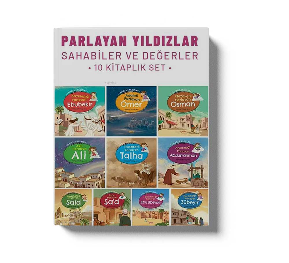 Parlayan Yıldızlar Sahabiler ve Değerler (10 Kitap Set)