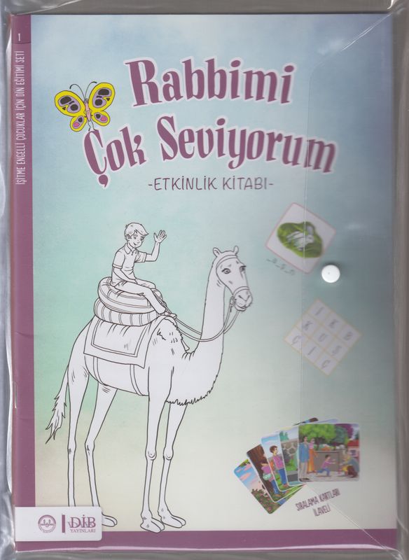 Isitme Engelli Cocuklar Icin Din Egitimi Seti 6 Kitap Rabbimi Cok Seviyorum Etkinlik Kitabi