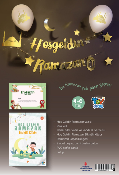 Hosgeldin Ramazan Seti 4-6 Yas Set