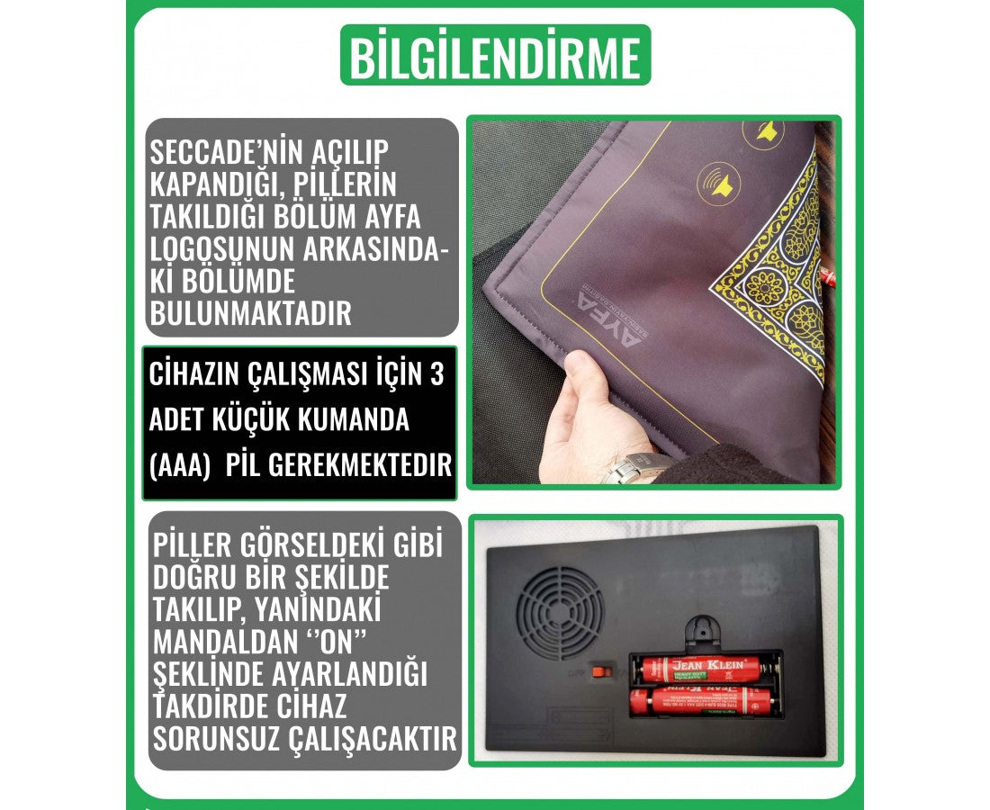 Benim Seccadem Cocuklar Icin Sesli Konusan Namaz Kildiran 7 Dil Secenegiyle