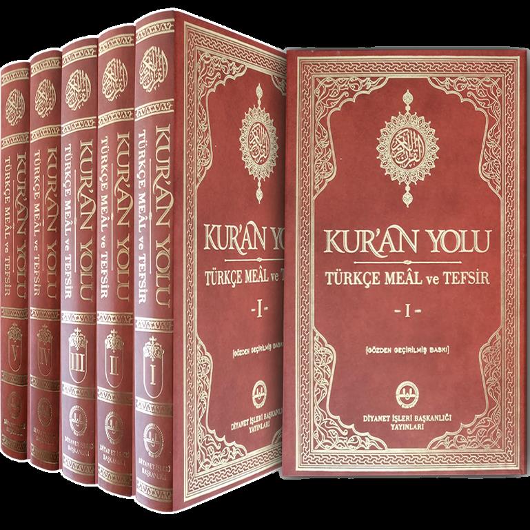 Kuran Yolu Türkce Meali Ve Tefsir Tk 5 Cilt