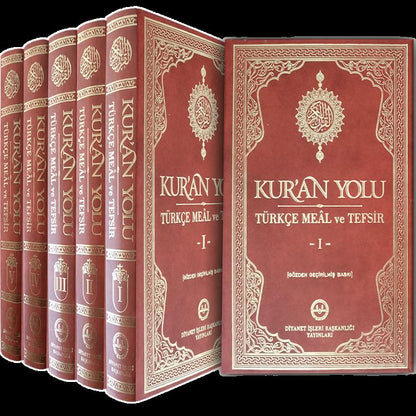 Kuran Yolu Türkce Meali Ve Tefsir Tk 5 Cilt
